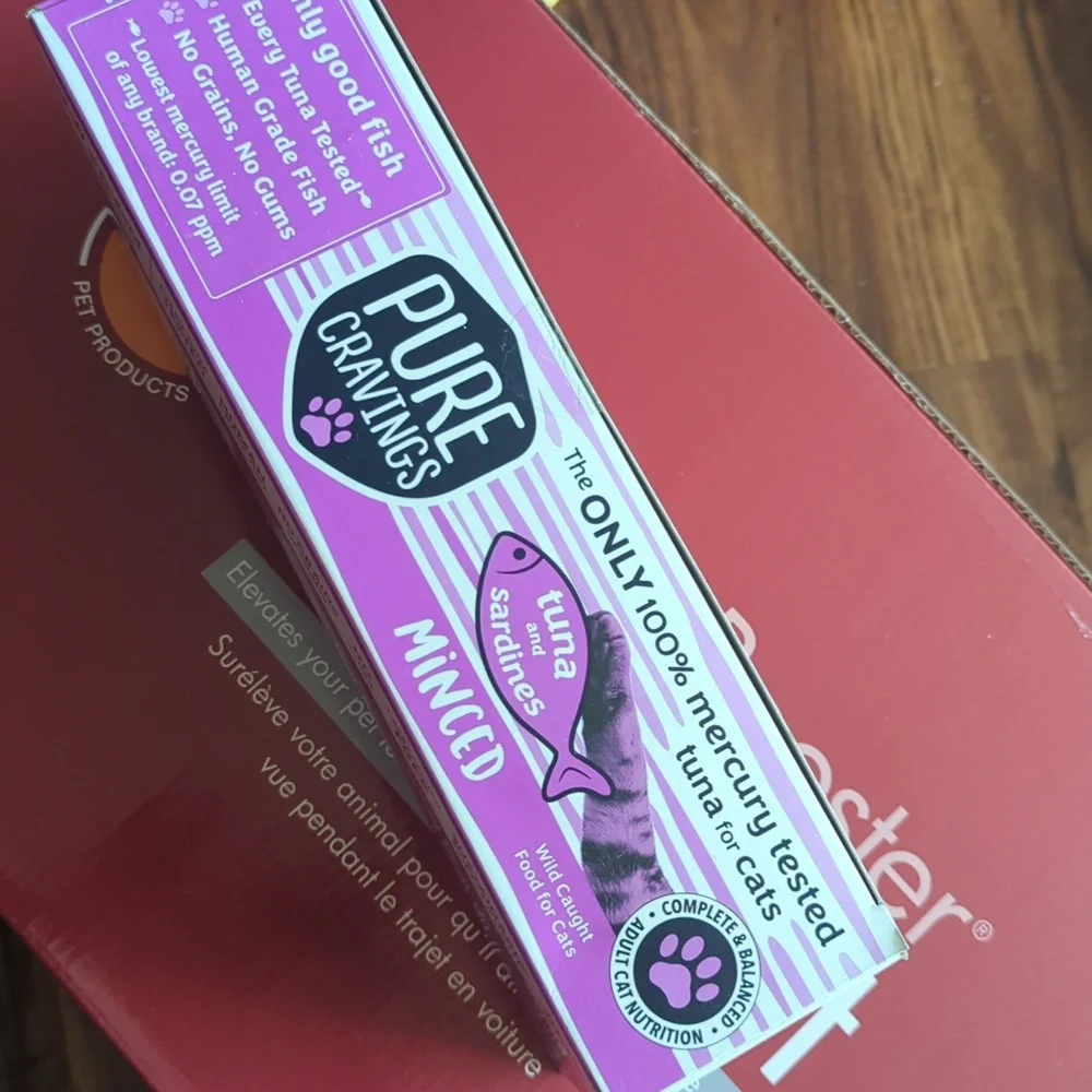 Pure Cravings 12-pack Wet Cat Food New Mercury Tested